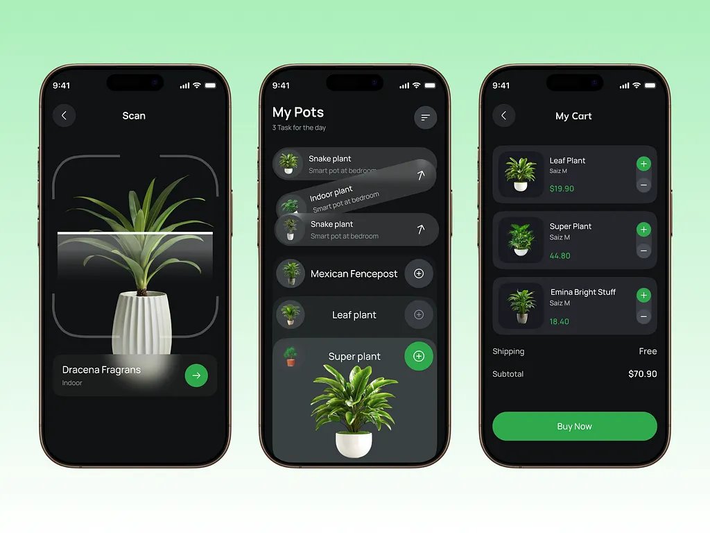 fastweb247's tweet photo. GreenLeaf – Smart Plant Care &amp; Shopping App
#software #mobileApp #iosdesign https://t.co/Du37ll7aQc