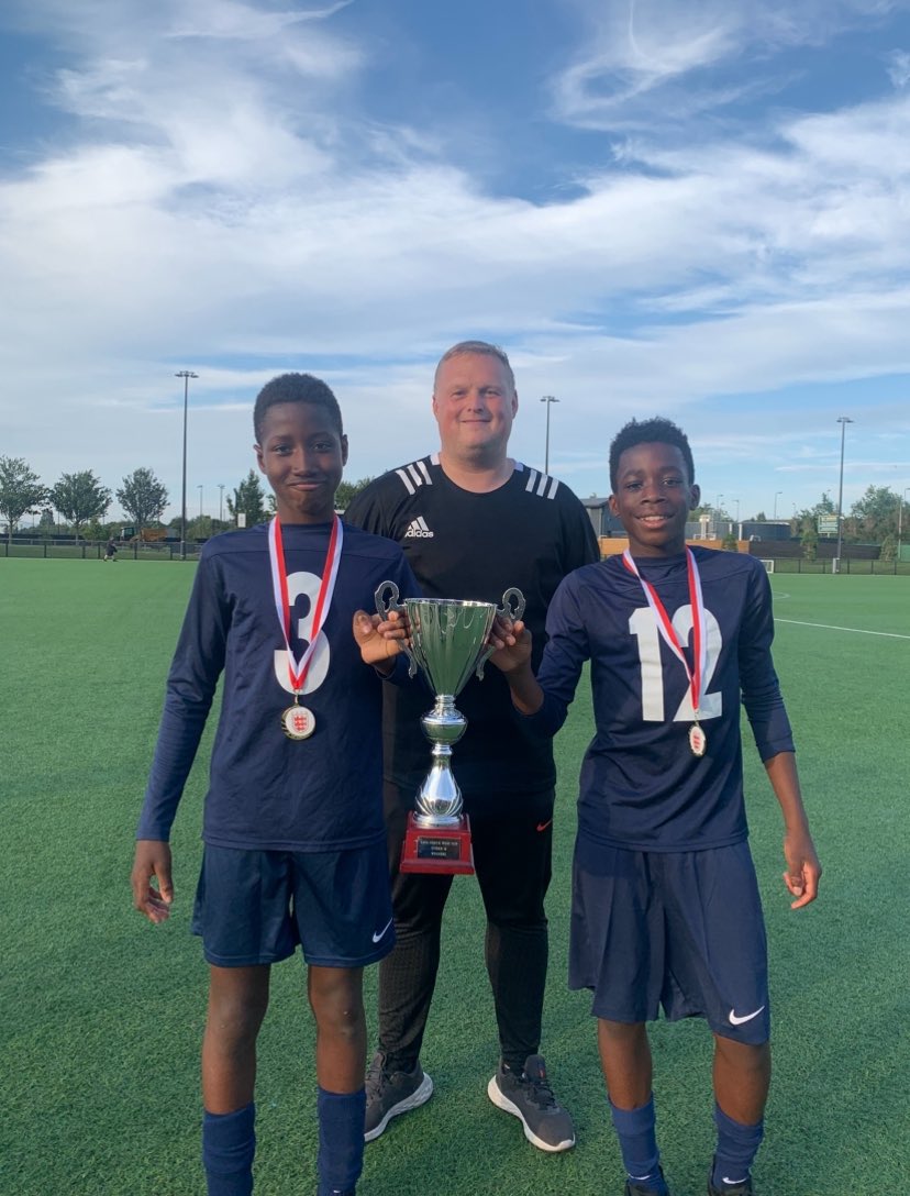 ManSchoolsFA's tweet photo. We said goodbye to last years history making National cup winning team and welcomed new teams at U10’s and U11’s

We then witnessed one of the most successful seasons with our current U13’s being crown treble winners including a stunning 5-0 national final victory 

⚽️🐝

5/5 https://t.co/5Txn9UQAAB