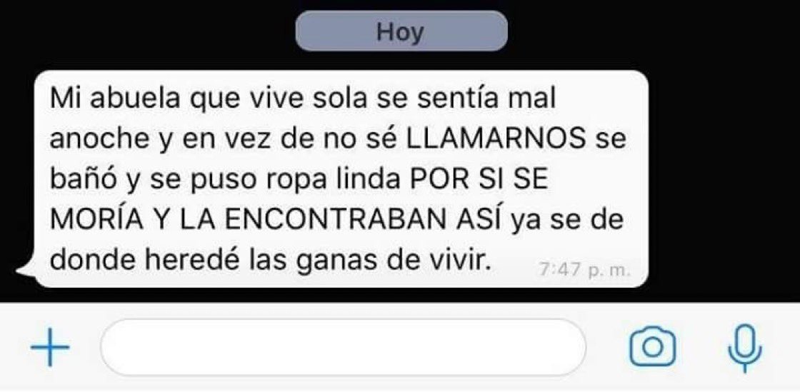 ennotita's tweet image. Mi abuela me representa