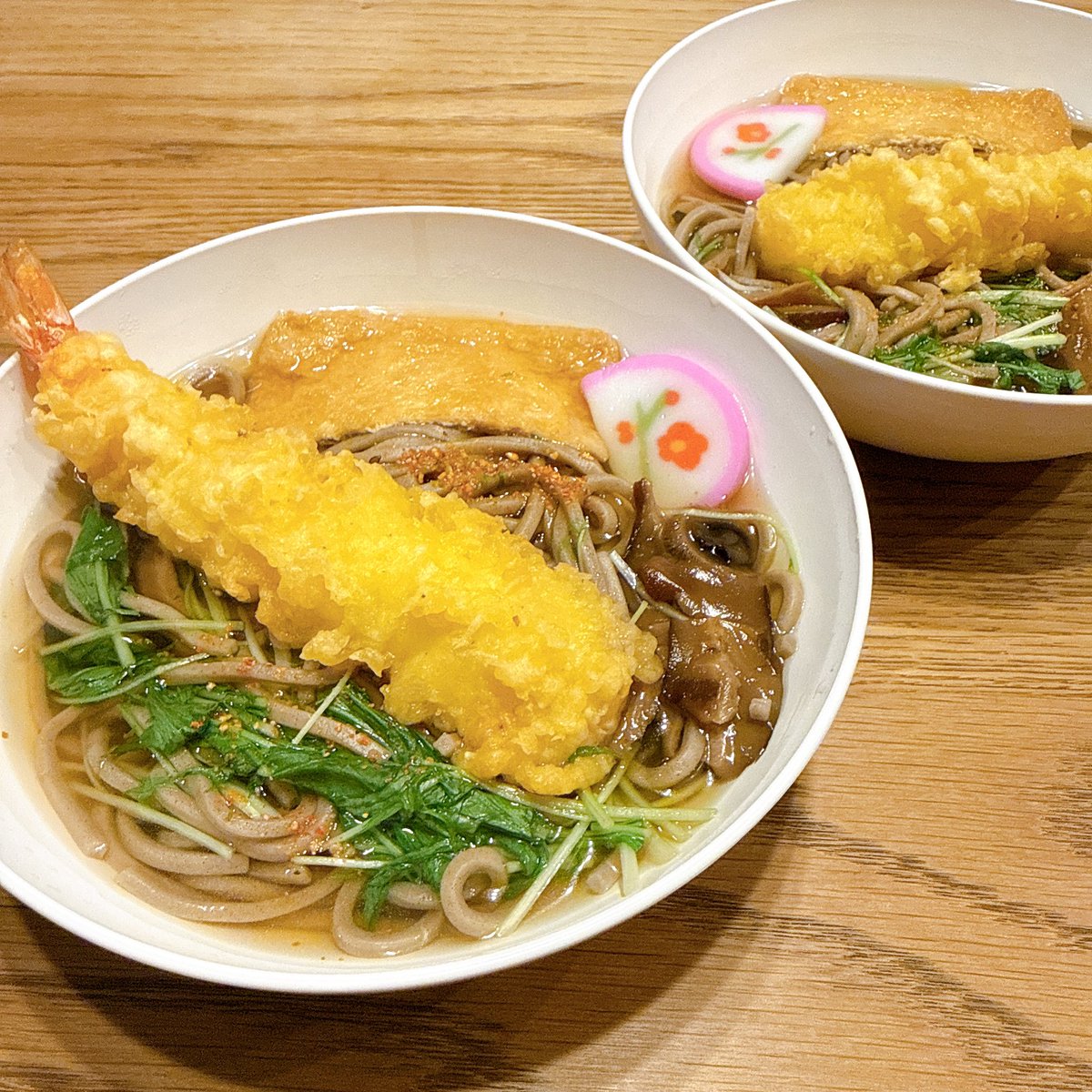 やっぱ年越しそば食べたら年末だなぁって毎年思う🌸