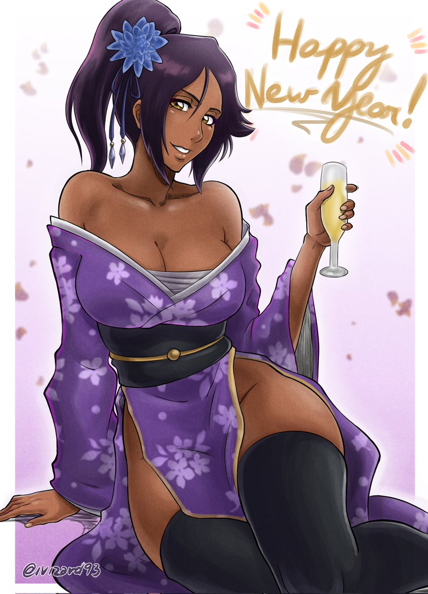 ivizard93's tweet image. Happy Birthday, Yoruichi!
And Happy New Year everyone!