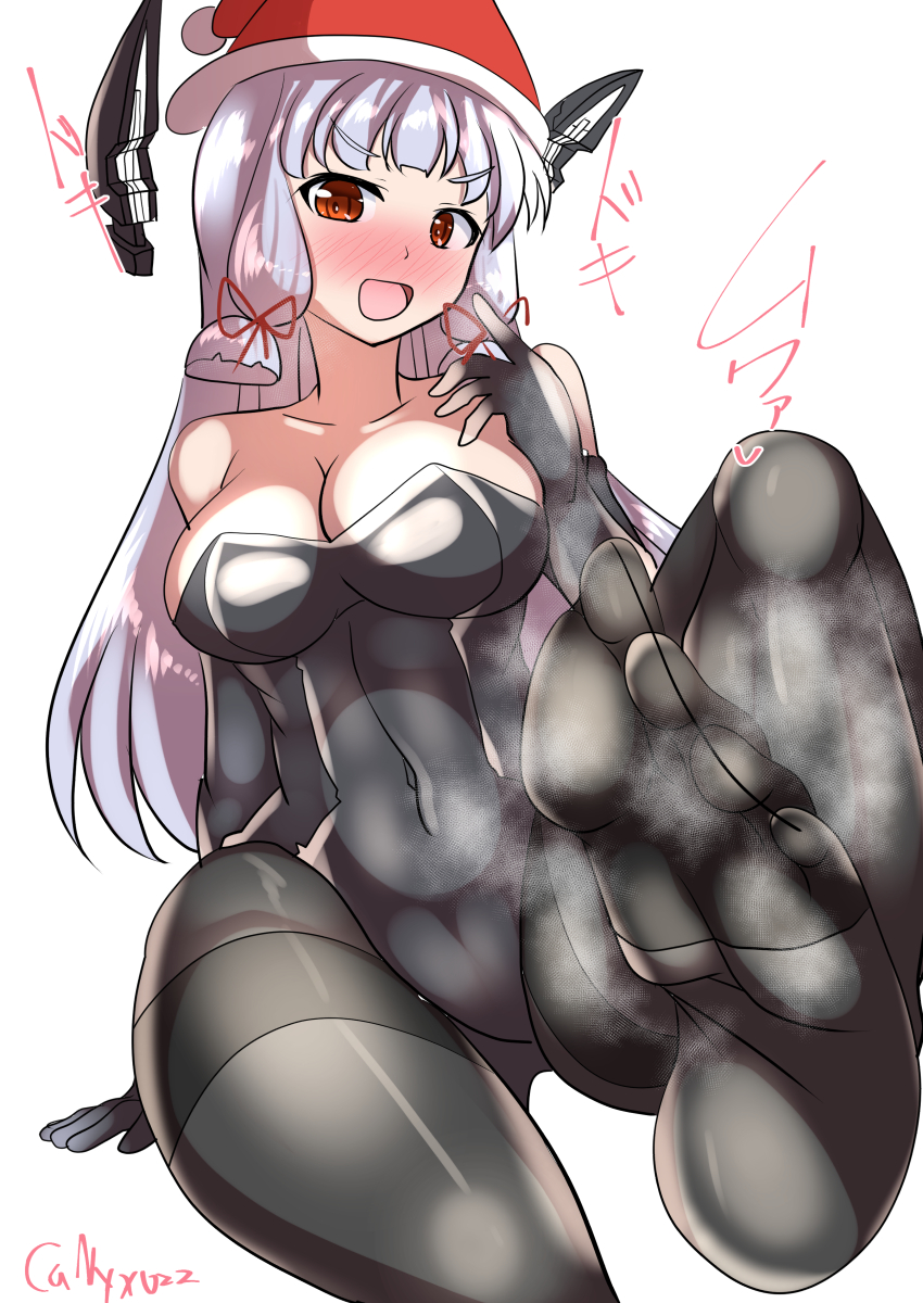 「全く…来年もあんたに付き合ってあげるわ…感謝しなさい?///」     
ムレムレ黒タイツ叢雲チャン(ˇωˇ)    
来年もよしなに…!(連続2123日目      
#艦これ版真剣お絵描き60分一本勝負_20251231
#艦これ版深夜の真剣お絵描き60分一本勝負 
#10000日チャレンジ #めび環んどろ 
#叢雲 