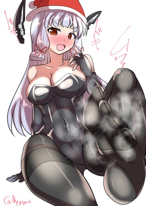 「全く…来年もあんたに付き合ってあげるわ…感謝しなさい?///」 ムレムレ黒タイツ叢雲チャン(ˇωˇ) 来年もよしなに…!(連続2123日目 #艦これ版真剣お絵描き60分一本勝負_20251231 #艦これ版深夜の真剣お絵描き60分一本勝負 #10000日チャレンジ #めび環んどろ #叢雲