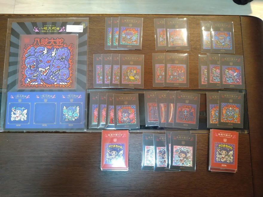 えび天のシール多めに購入させていただきましたorz。 再販される告知は