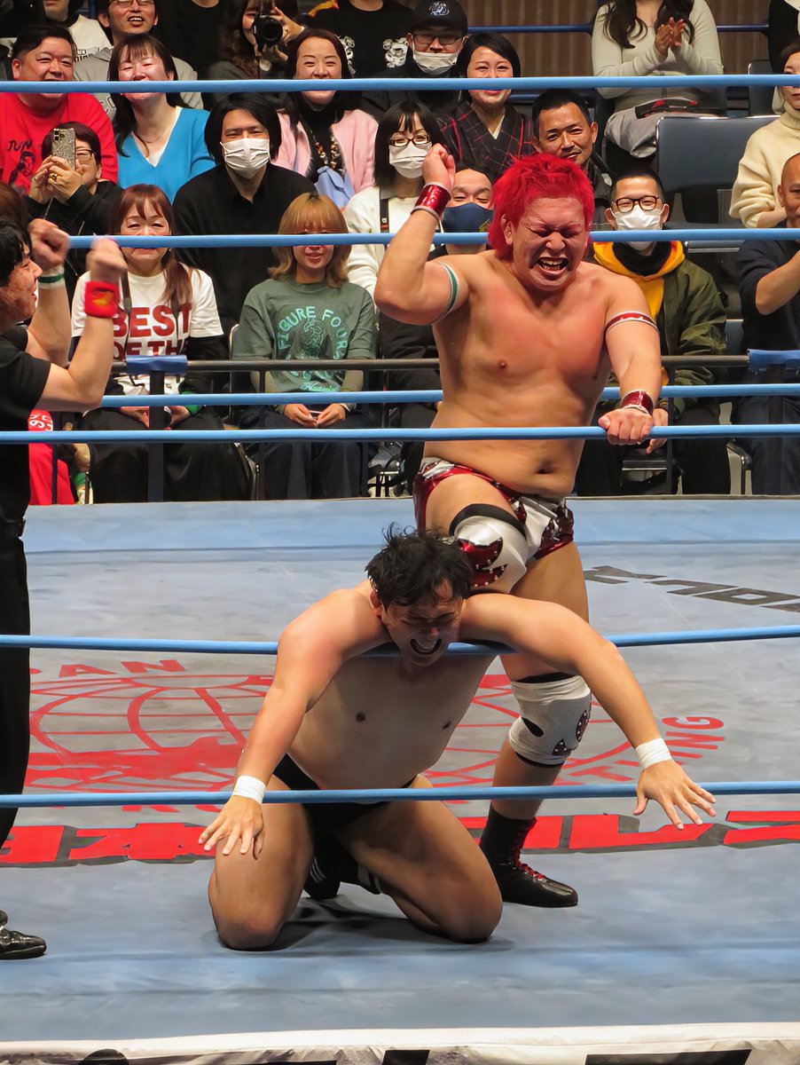 鈴木昂秀 パネル 2025.12.31 代々木 1・2・3・フォー #ajpw #ゼンニチ大晦日 #本田竜