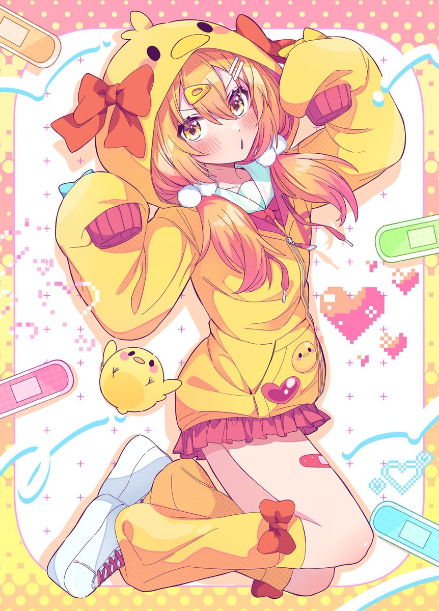 2025年自分が選ぶ今年の4枚 今年描いたぴーちゃん💛