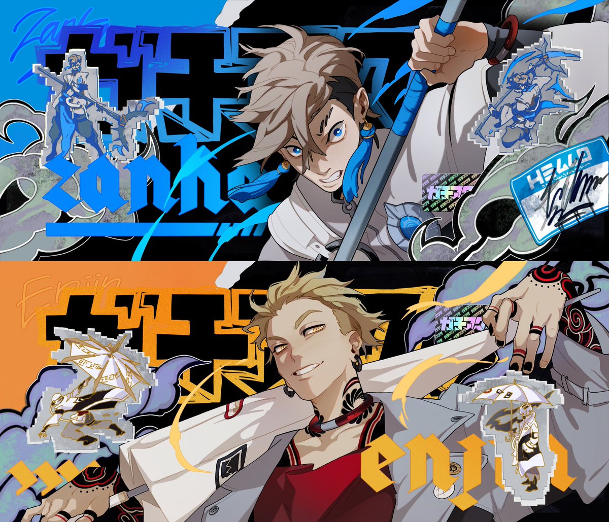 Marik_draw's tweet image. My last post of the year🫡
#GACHIAKUTA #ガチアクタ