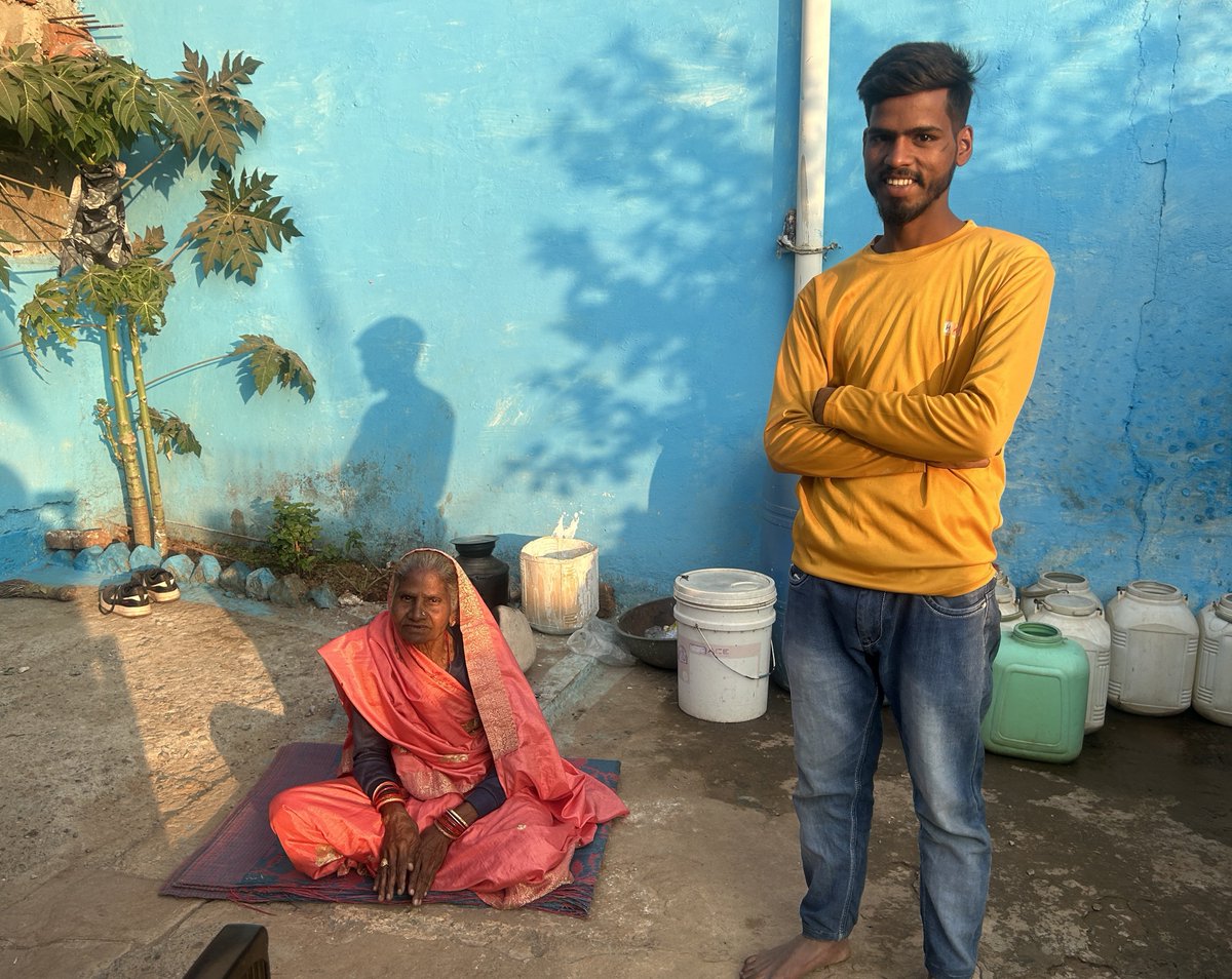 Met Abhishek Khatik in his village in Jabalpur.

We <a href="/sewanyaya/">Sewa Nyaya Utthan Foundation</a> have provided him an autorickshaw for starting a new life 

Abhishek was trapped in a conversion cartel that preyed on his vulnerability, operating under the guise of an orphanage

He is now out of that trap. Ready to