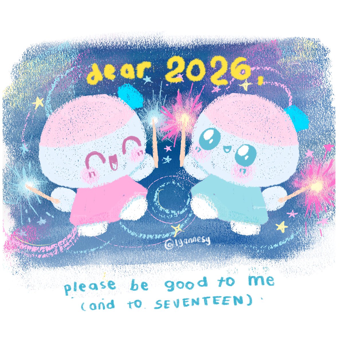 lyannesy's tweet image. To 2026: pls be good to us🙏