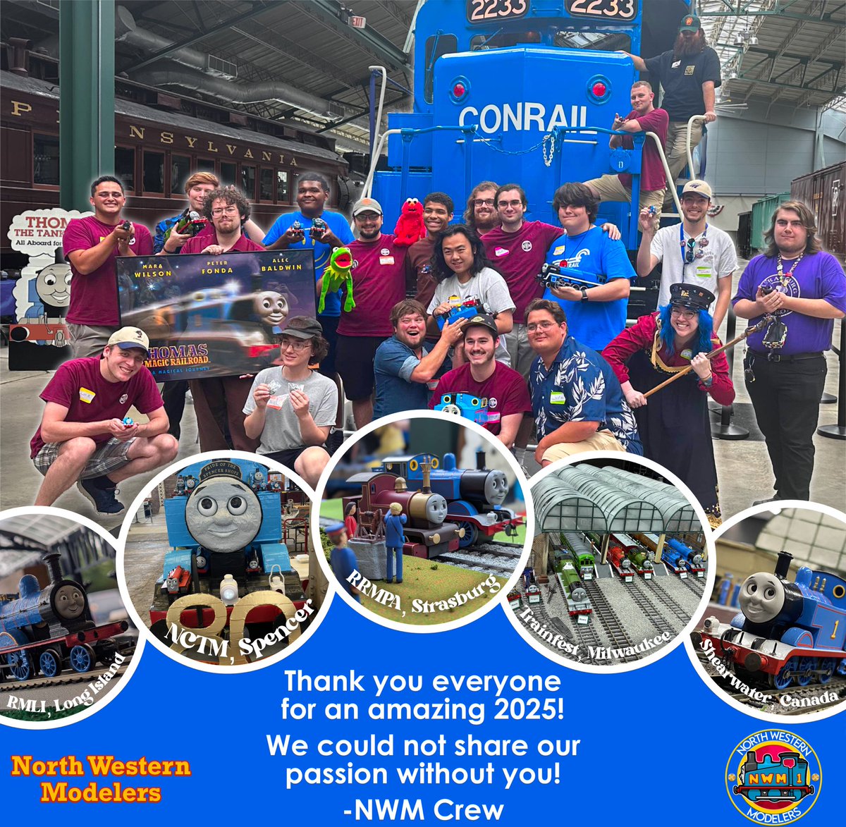 In 2025, we hosted 5 major events across North America. While not as many  as last year, each display was double the size of the last, and was by far  our most, image size:1200x1173