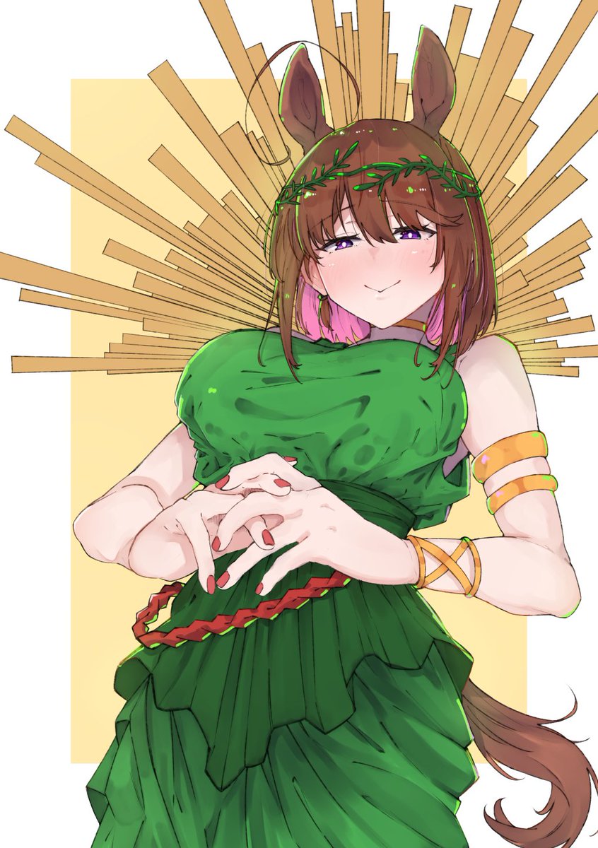 🐴あけましておめでとうございます🐴

今年のモチーフは豊穣神デメテル。馬要素は「デメテル ポセイドン」とかで調べて下さい🌾 