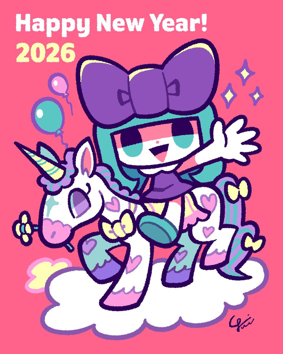 【タカハシユリ チヨコMelting限定ポスター】 今年もチヨコ共々よろしくお願いしますー！🎉