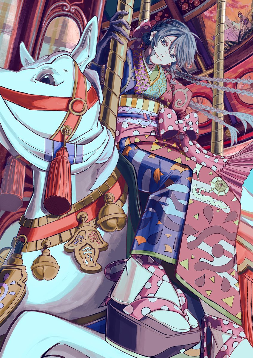 🎍HAPPY NEW YEAR 2026 🎍
あけましておめでとうございます！！㊗️
今年もよろしくお願いします🙇
#HappyNewYear2026 #イラスト #イラスト好きな人と繋がりたい #私の絵柄が好みって人にフォローされたい