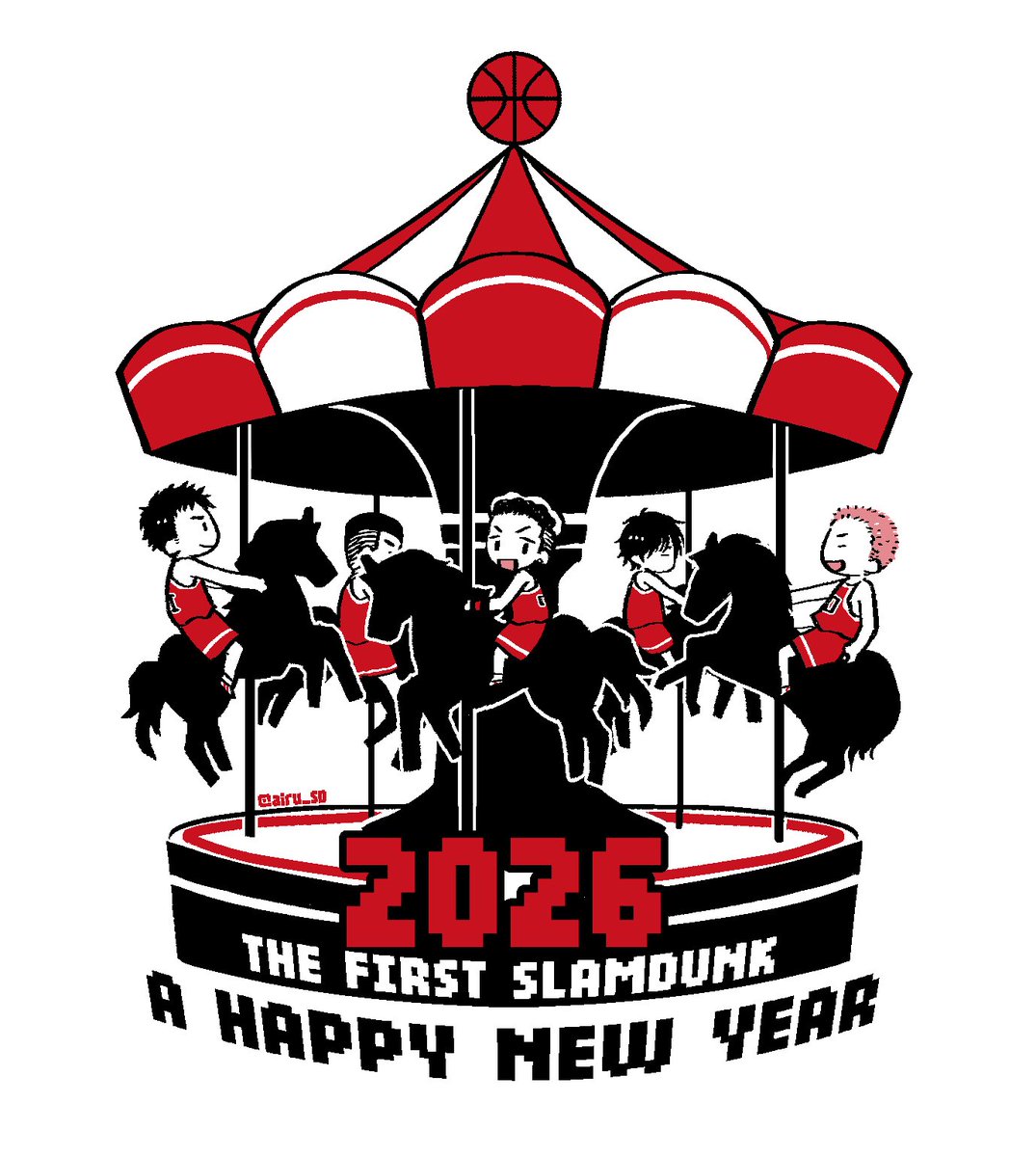 airu_SD's tweet image. ** ┈┈┈┈┈┈**ま
🅷𝗮𝗽𝗽𝘆 🅽𝗲𝘄 🆈𝗲𝗮𝗿
❷⓿❷❻.⓿❶.⓿❶
** ┈┈┈┈┈┈**