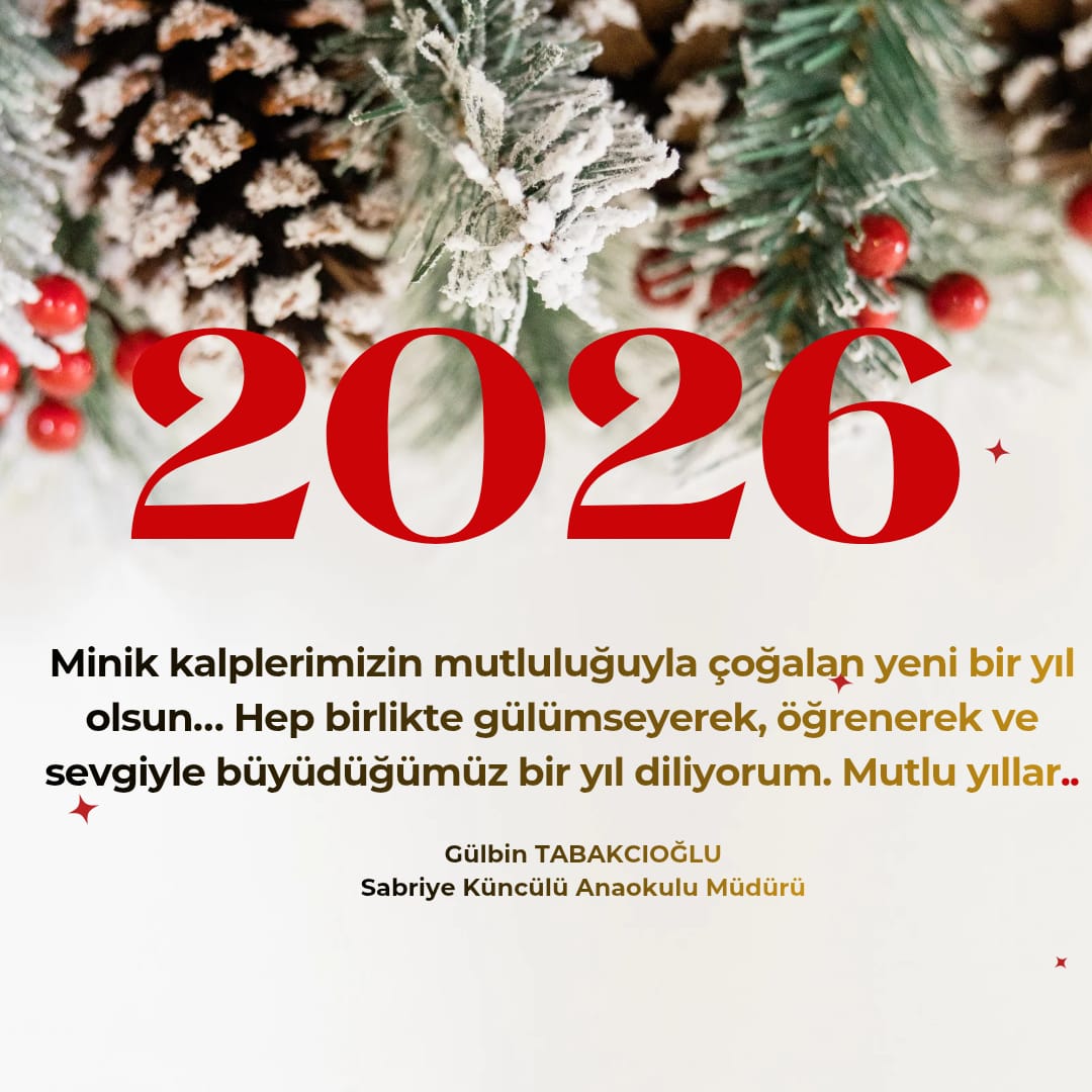 Yeni yıl, yeni umutlar… 2026 yılı hepimize güzellik getirsin.💫
#YeniYıl
