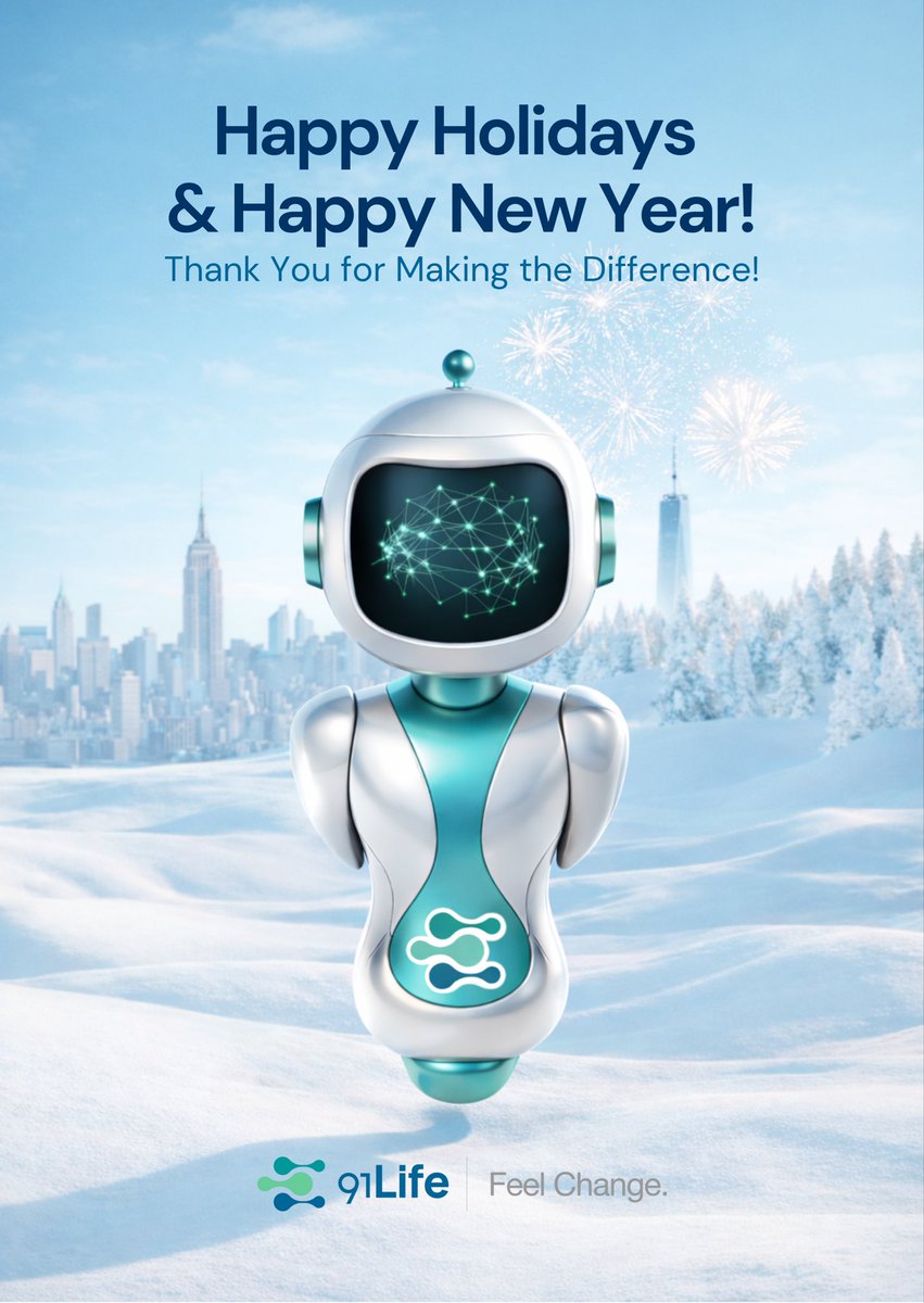 91lifeAI's tweet photo. HAPPY 2026! Thank you for every alert reviewed, every patient protected, and every minute of care that matters.

In 2025, your commitment to innovation turned cardiac chaos into clinical clarity.

Here’s to a new year with more time, more clarity, and better outcomes.

#EPpeeps https://t.co/EcyIWtrbs8