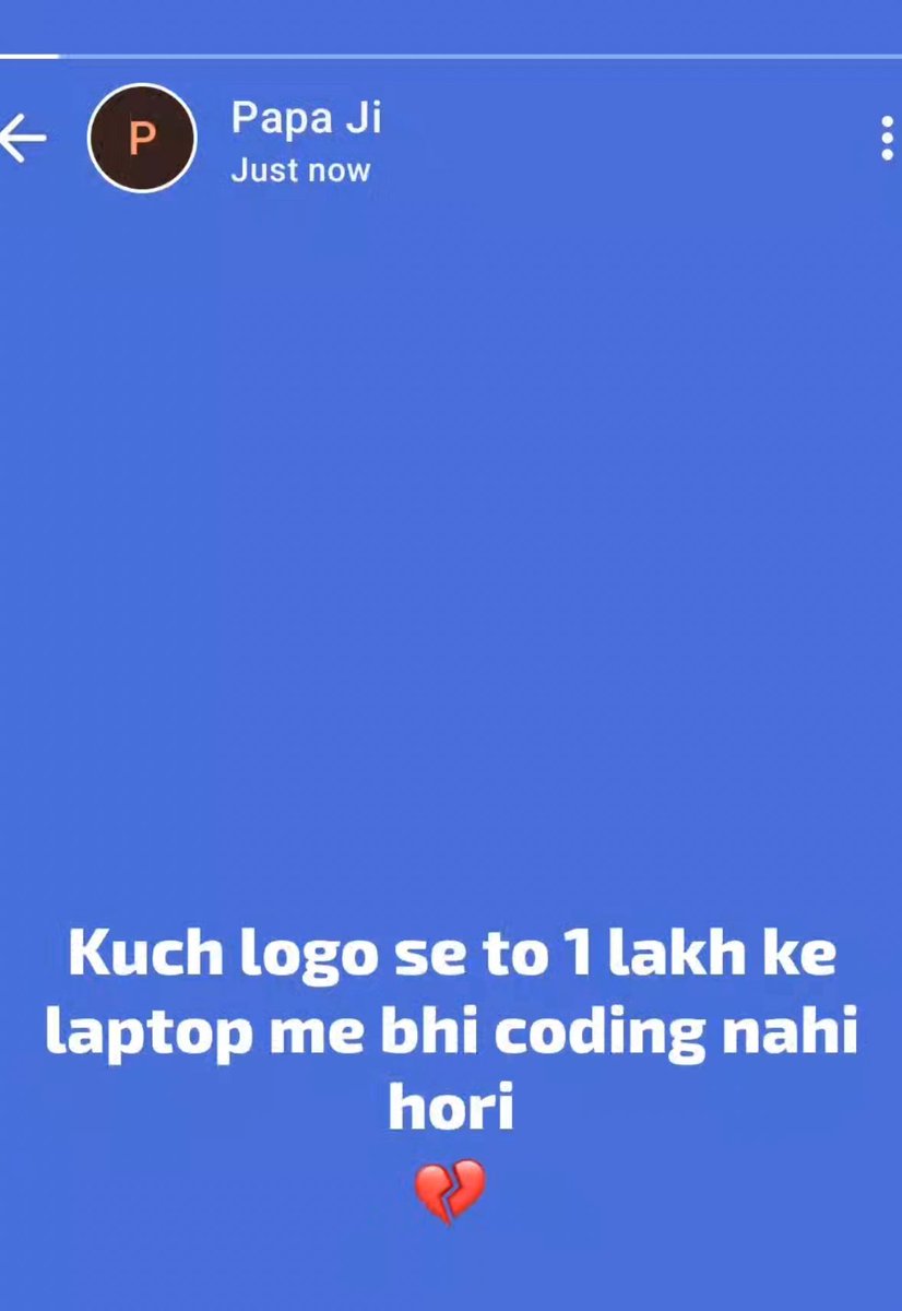 Ristrettolxso's tweet photo. Papa personal ho rhe hai ab 😭😭 https://t.co/kLUmv183bx