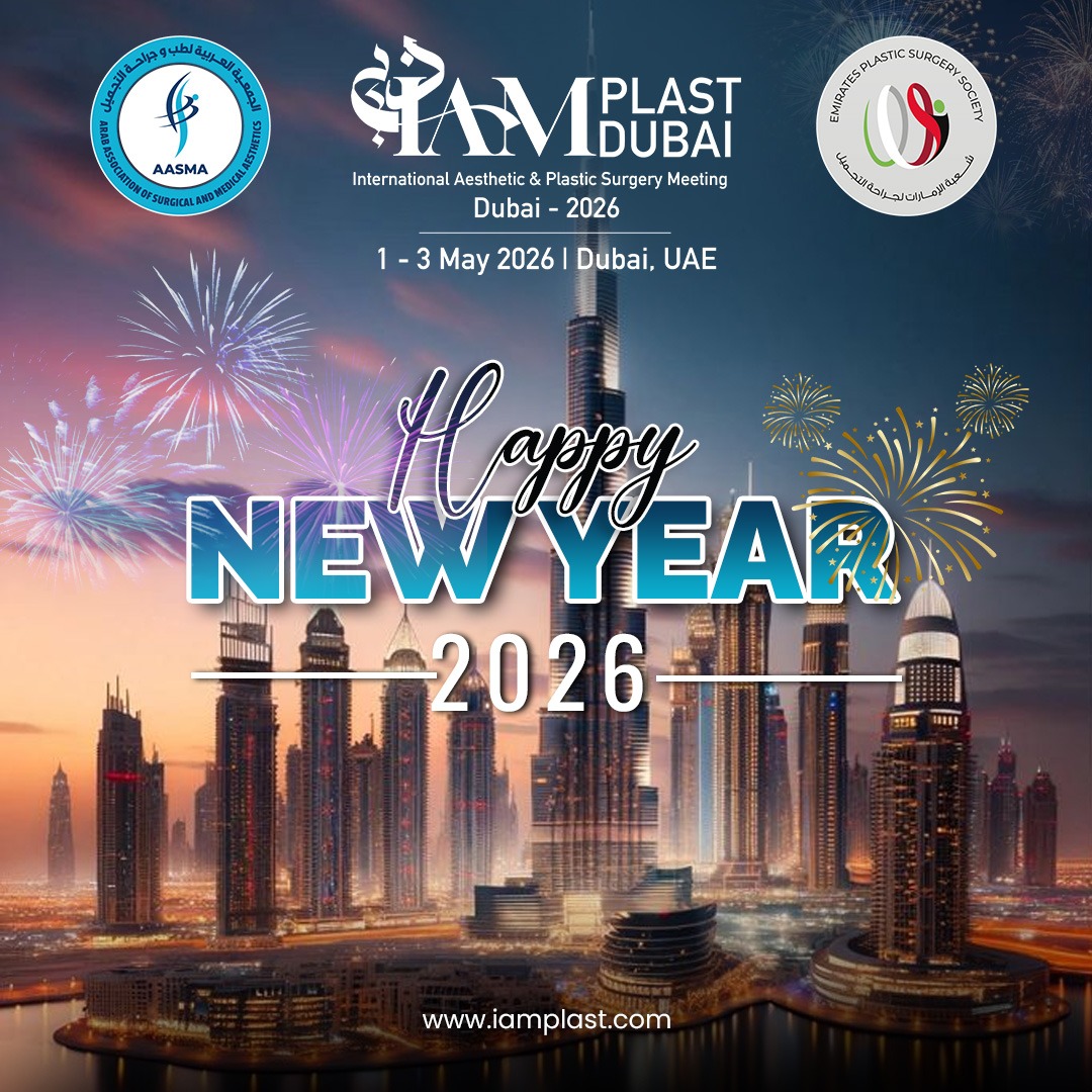 🎆 Happy 2026 New Year! 🎇

May 2026 bring new opportunities, breakthroughs, and achievements for all of you! 💫

As we step into this exciting year, we can’t wait to welcome you to #IAMPlast2026 — the International Aesthetic &amp; Plastic Surgery Meeting

🌐 iamplast.com