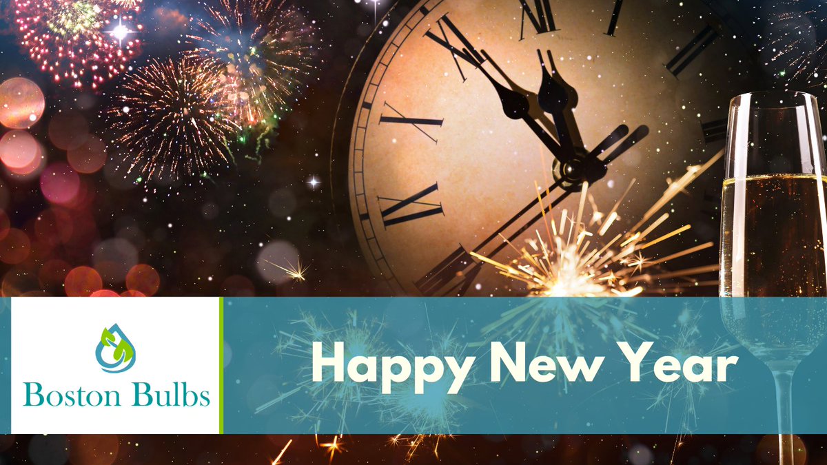 Happy New Year! Goodbye 2024, Hello 2025 🕛 Thank you for all your support &amp; custom this year, from all at Boston Bulbs 

#happynewyear #hello2025
