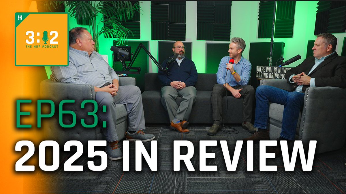 Join the HRP Associates C-Suite as we recap 2025 highlights, recognize our Rookie of the Year, and look ahead to what 2026 has in store—plus a message from senior leadership.

🎥 Watch here: youtu.be/msQmZha42_Y?si…

#YearInReview #HRP #AECIndustry #Consulting #Podcast