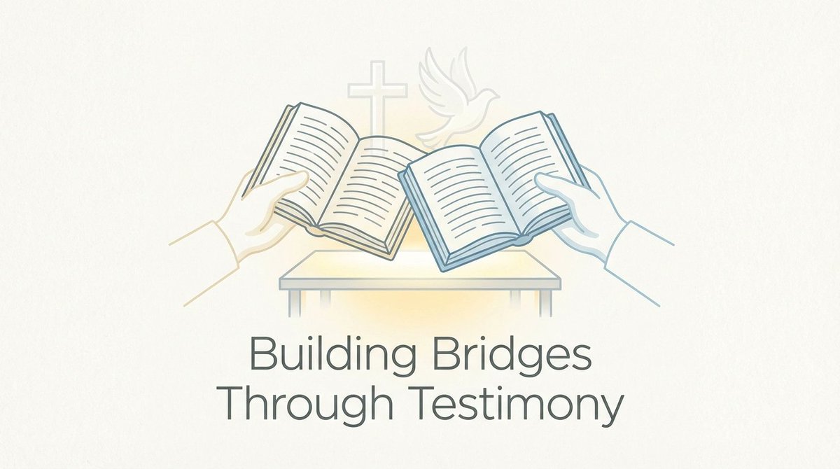 A_Living_Truth's tweet image. Did you catch our bridge-building convo with [guest] from another faith podcast? Two journeys, one table. What surprised you most about their story of redemption? 🌉🩸 Got a podcast collab idea? Drop it below! #Testimony #FaithConnections