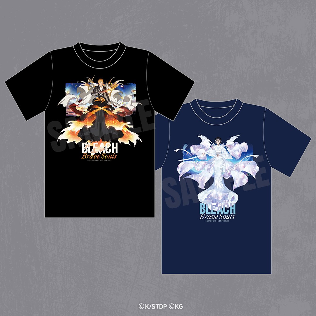 bleachbrs_en's tweet photo. Check out the “Brave Souls Original T-shirt (10th Anniversary ver.)”!*
*Please note that the design of the T-shirt cannot be selected. https://t.co/N7np2Qr0rS