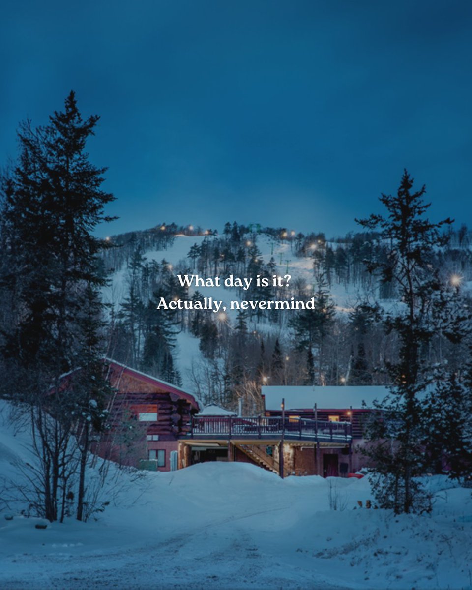 PureMichigan's tweet image. On (and off) the slopes, we keep things chill.