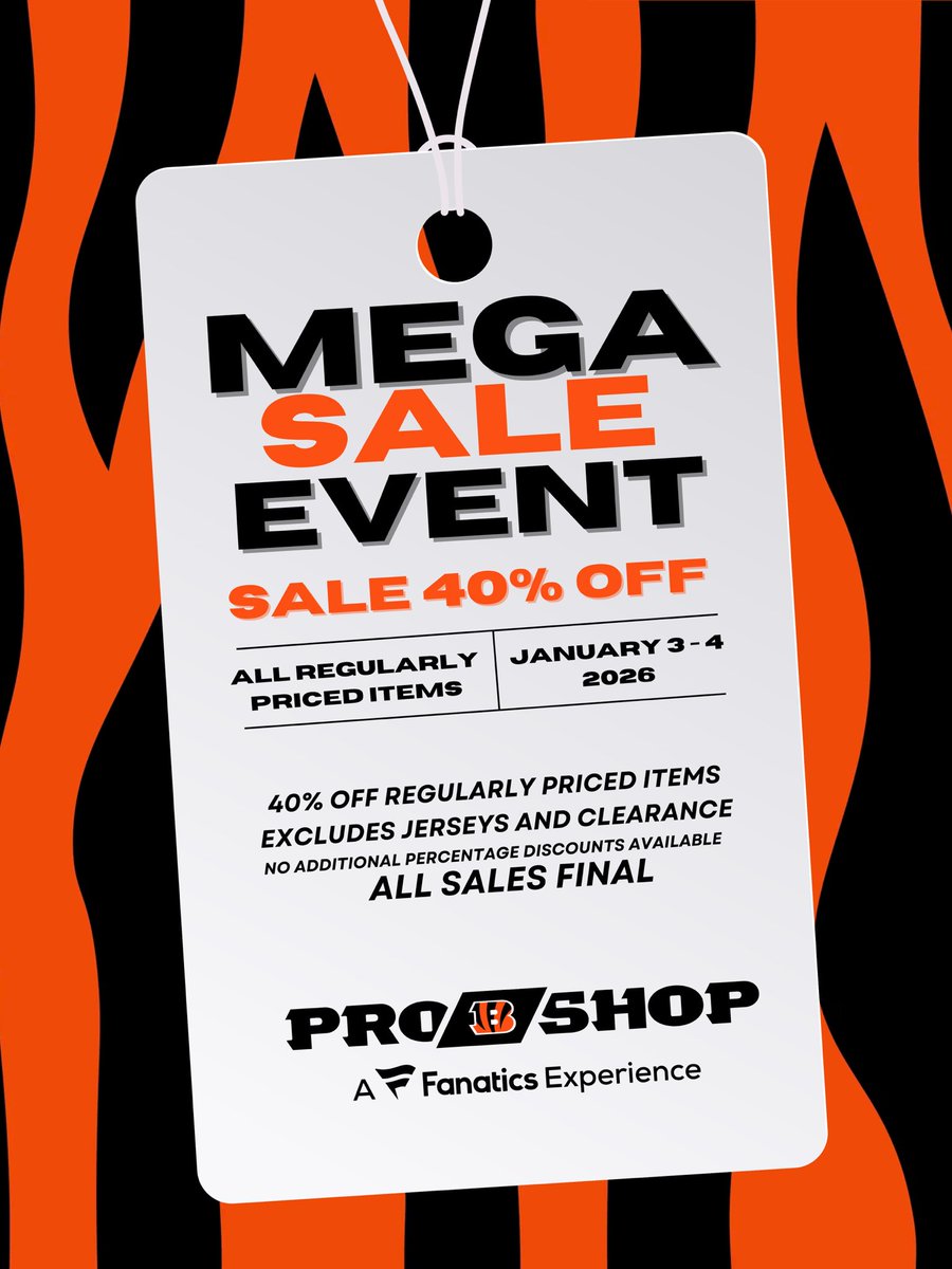 Bengals Pro Shop tweet media