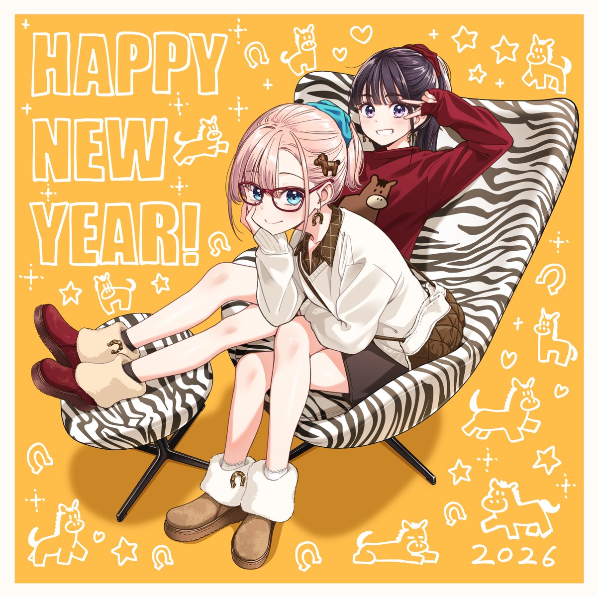 情報】得能正太郎《IDOL×IDOL STORY! 偶像生存戰》2026 年新年賀圖「渚