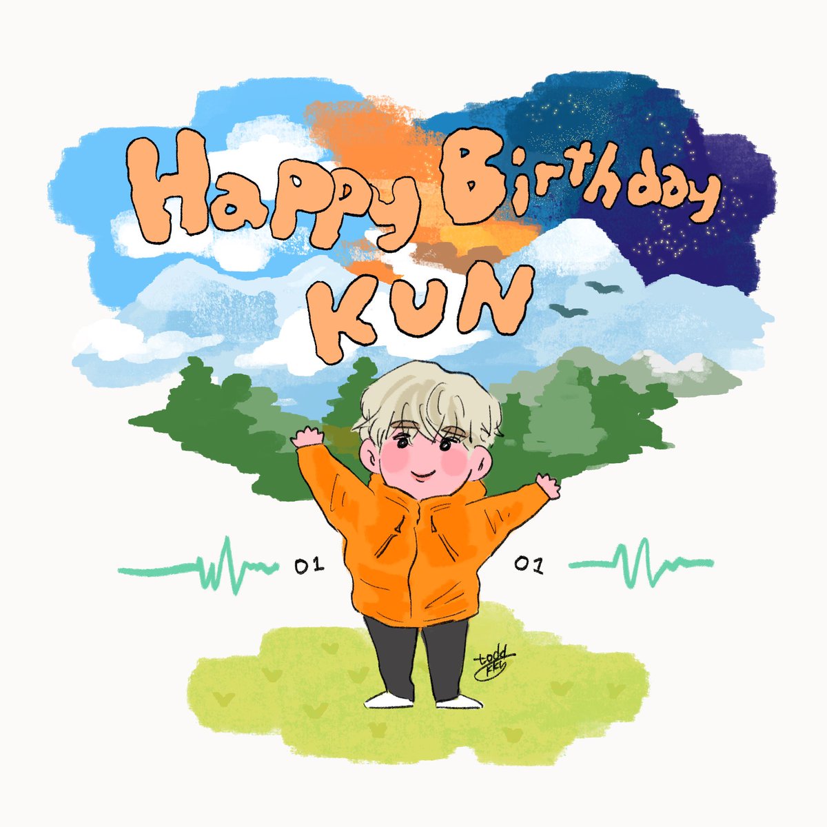 todd_kkb's tweet photo. 🎂🐻✈️
#30BloomsOfLoveForKun
#钱锟0101生日快乐
#HAPPYKUNDAY https://t.co/wIFhHeamrA
