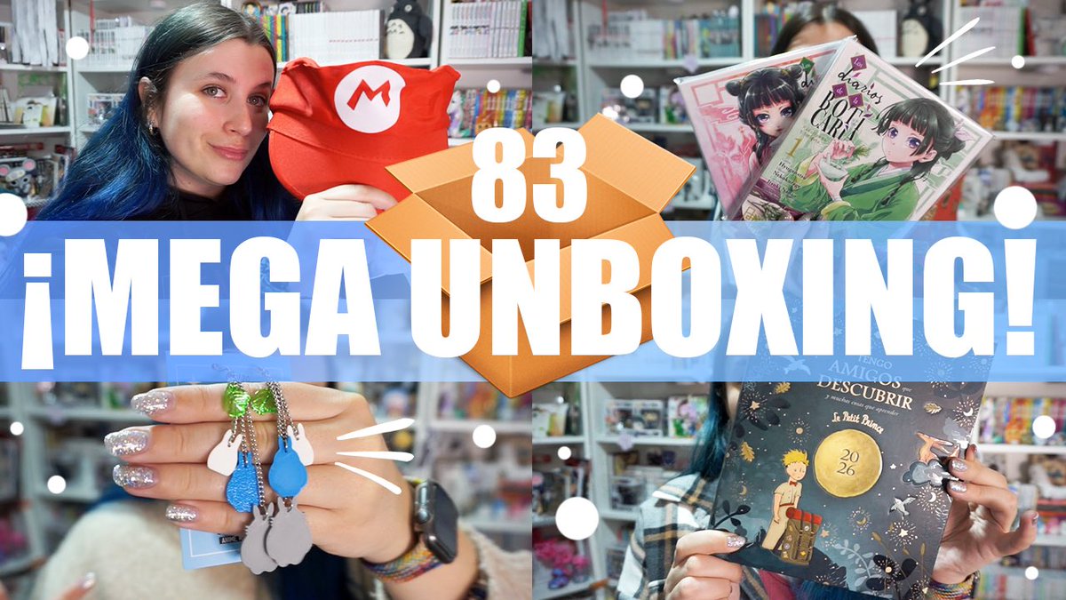 Umaruyt's tweet image. ¡ÚLTIMO VIDEO DEL AÑO!
Rematamos este 2025 con un poco de ansia vivaaaaa 📦✨
youtu.be/6KniPP1R9o0?si…