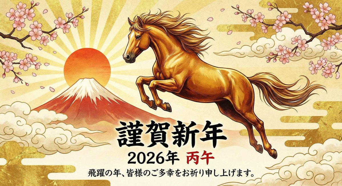 新年あけましておめでとうございます😊本年もよろしくお願いいたします