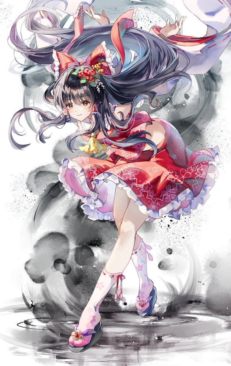 2026年あけましておめでとうございます、今年もよろしくお願いします！🎍新年霊夢⛩️