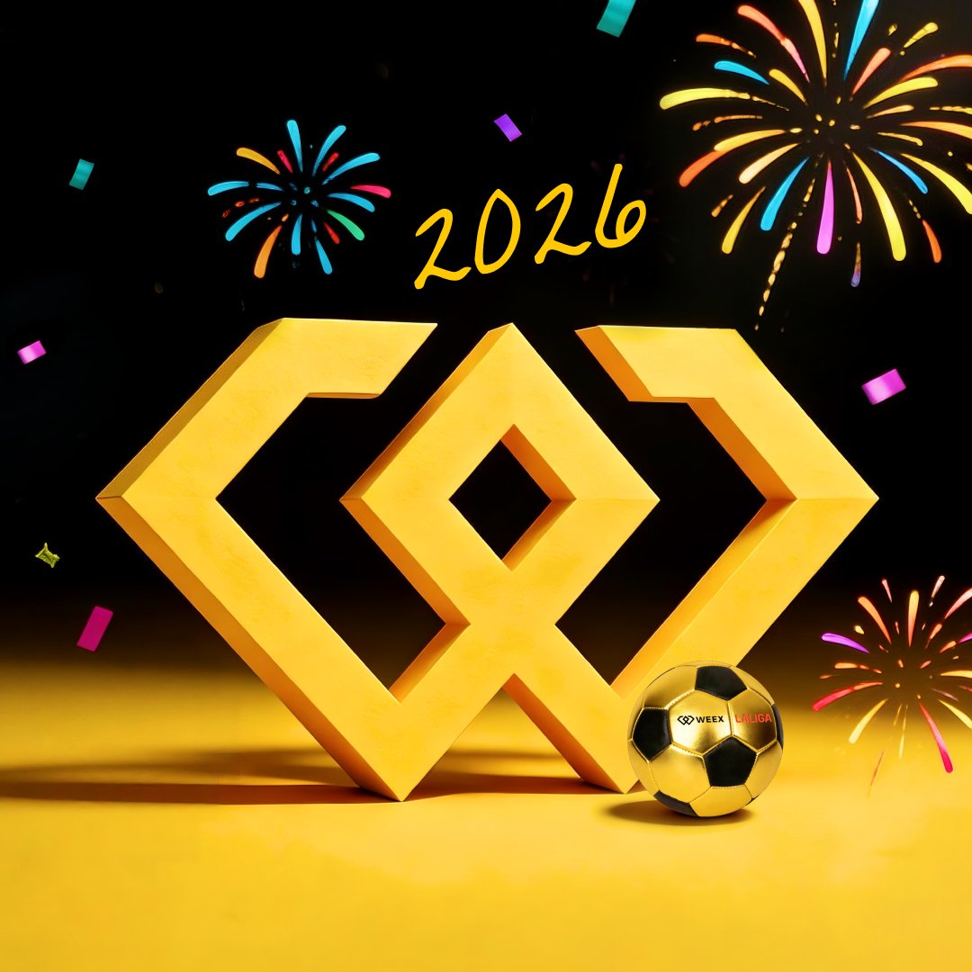 🎆 Ein neues Jahr beginnt on-chain.

Durch Zyklen, Volatilität und Wandel
geht WEEX 2026 gemeinsam mit dir voran.

Guten Rutsch und Frohes neues Jahr!
#WEEX #Crypto #2026