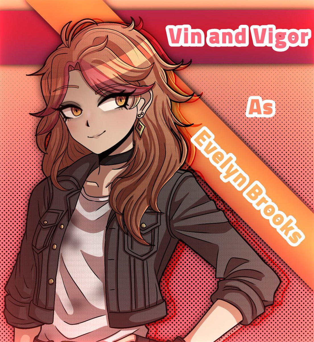 ROLE ANNOUNCEMENT🎉

Super excited to be portraying Evelyn Brooks in <a href="/DanganronpaAnte/">Danganronpa Antebellum: LOCKDOWN</a>'s side story Visiting Hours!  Thank you so much to the team for trusting me with this awesome girl, and I hope to do her justice! 🔧