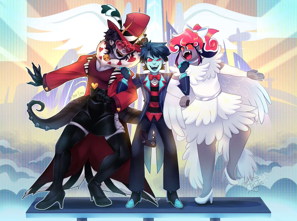 𝓞𝓷𝓬𝓮 𝔀𝓮 𝓰𝓮𝓽 𝓾𝓹 𝓽𝓱𝓮𝓻𝓮 ~ 🪽🔹

ᴄᴏʟʟᴀʙ ᴄᴏɴ:
❤️‍🔥<a href="/Your_Crea/">➸ DictAtør ⭑</a>
🔷 <a href="/AntunElo_chan/">🕯️UNA🕯️</a> 
☁️ <a href="/Alpakyta/">🤍LAPHA🎅 🩵🎀COMISIONES ABIERTAS✨</a> 
#HazbinHotelFanart #oc #collab #TheVees