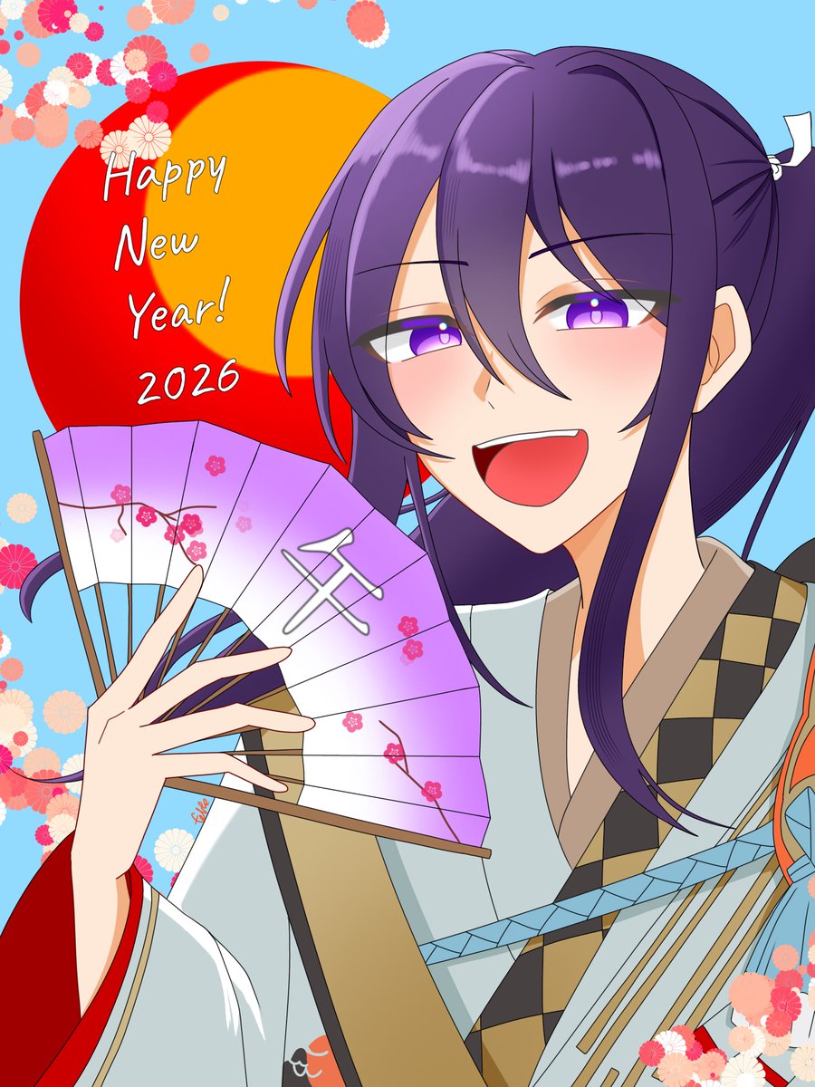 明けましておめでとうございます❣️
今年もどうぞよろしくお願いします🙏✨
 #あんスタFA 
 #神崎颯馬