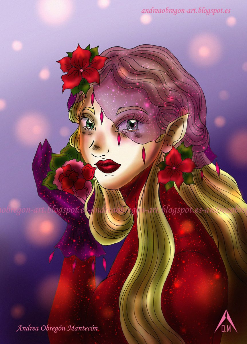 Acabando el año 🎀🎄❤️‍🔥

#Cantabria #AnjanasDeCantabria #AndreaObregonArt #ilustracion #nochevieja #FelizAnoNuevo2026