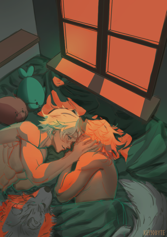 kei1obyte's tweet image. also what the hell, sure, #phaidei print i was working on for phdweek but not sure itll ever see the light outside of the wip folder