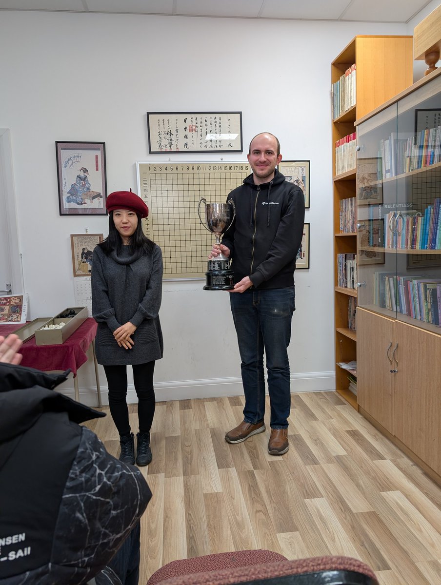 51st London Open, congratulations Mateusz Surma taking the title with 7/7 #igo #baduk #weiqi #gogame