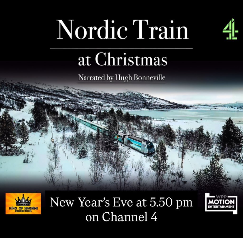 KingOfSunshineP's tweet photo. Starting now! #NordicTrainAtChristmas https://t.co/fpFsIi4PwI