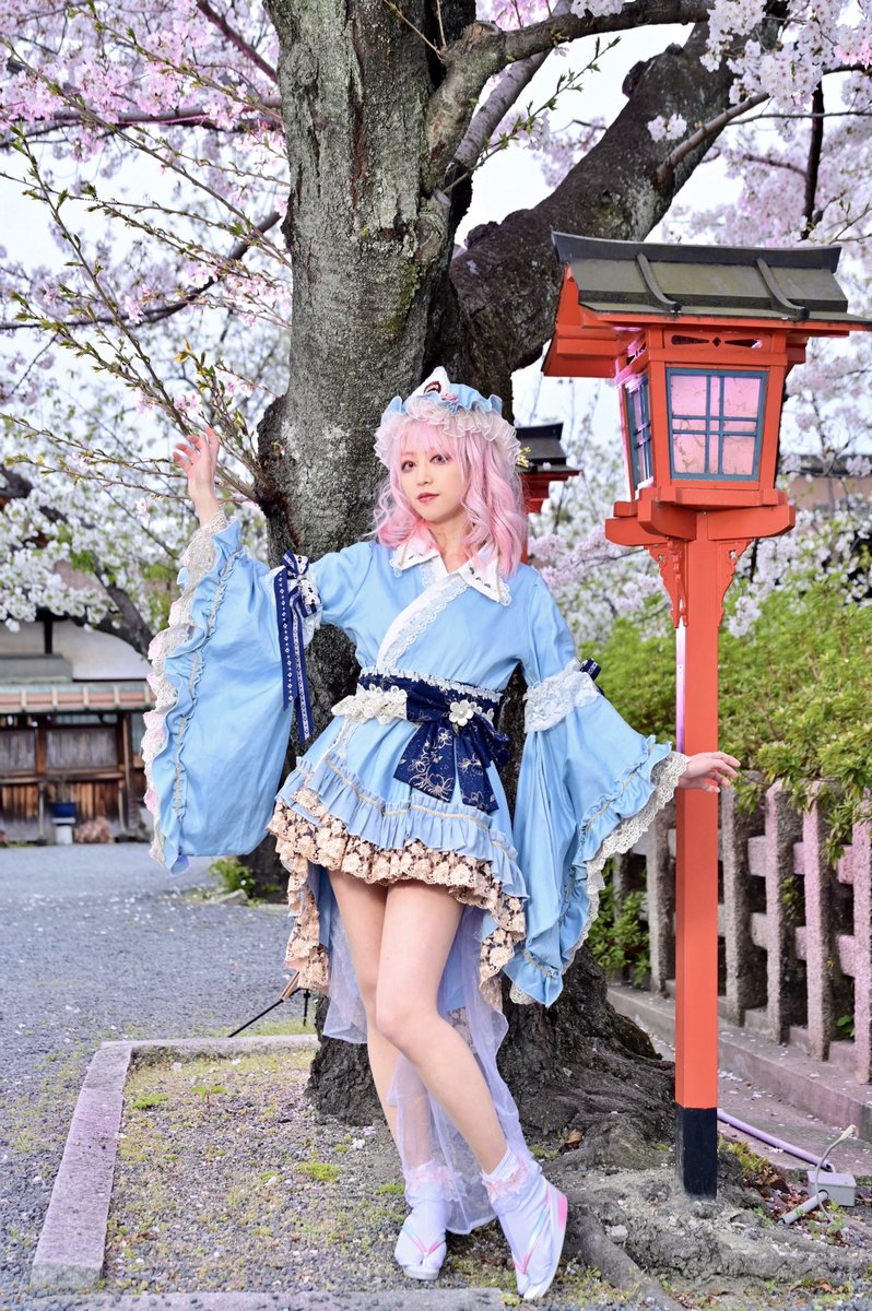 西行寺幽々子で明けましておめでとう御座います🌅🎍新年もどうぞ宜しく