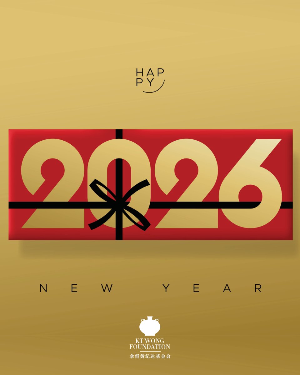 Wishing you blessings &amp; prosperity in 2026! #KTWongFoundation #HNY #HNY2026