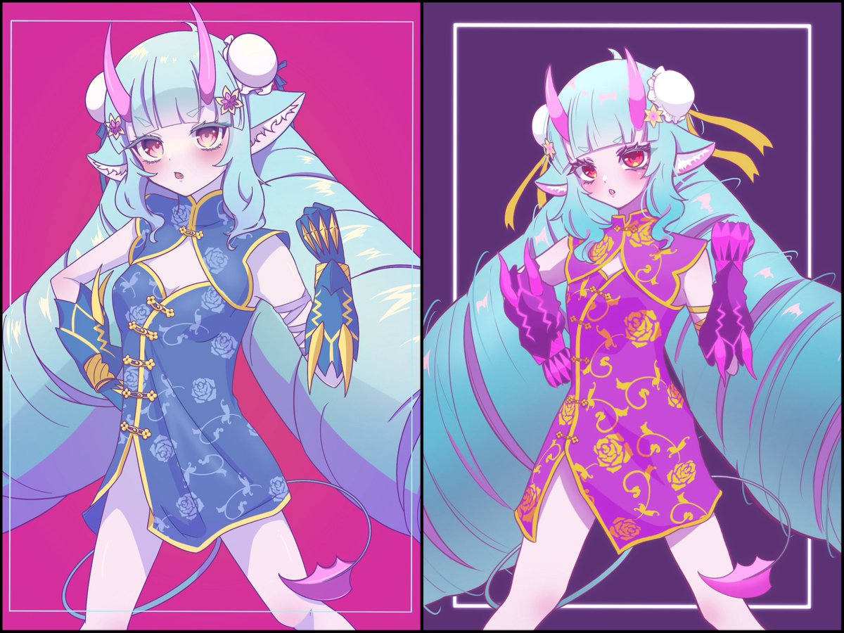 hk_ILaccount's tweet photo. お久しぶりですね
実は3年くらい前に描いたデルミンのリメイクだったり https://t.co/oyubv38m31