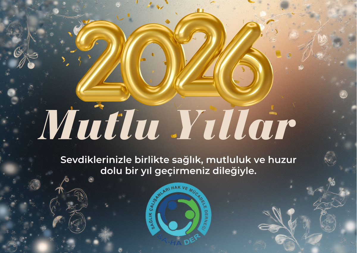 Sevdiklerinizle birlikte sağlık, mutluluk ve huzur dolu bir yıl geçirmenizi dileriz.... 
#MutluYıllar 
#YeniYıl