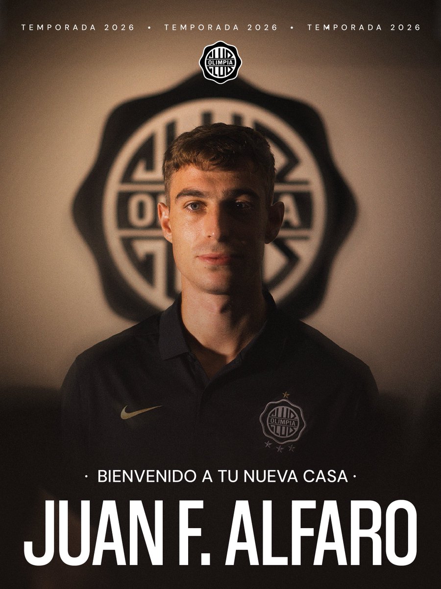 🇦🇷 JUAN FERNANDO ALFARO.

𝐎𝐥𝐢𝐦𝐩𝐢𝐚 𝐞𝐬 𝐭𝐮 𝐧𝐮𝐞𝐯𝐚 𝐜𝐚𝐬𝐚.

A representar con altura la Franja Negra y pelear por todo, juntos.

¡Bienvenido al Campeón del Mundo!

🤍🖤🤍
