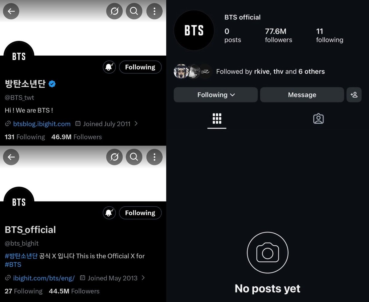 Bangtan7_Stream's tweet image. LAYOUT CHANGED, ALL POSTS DELETED TOO!!!