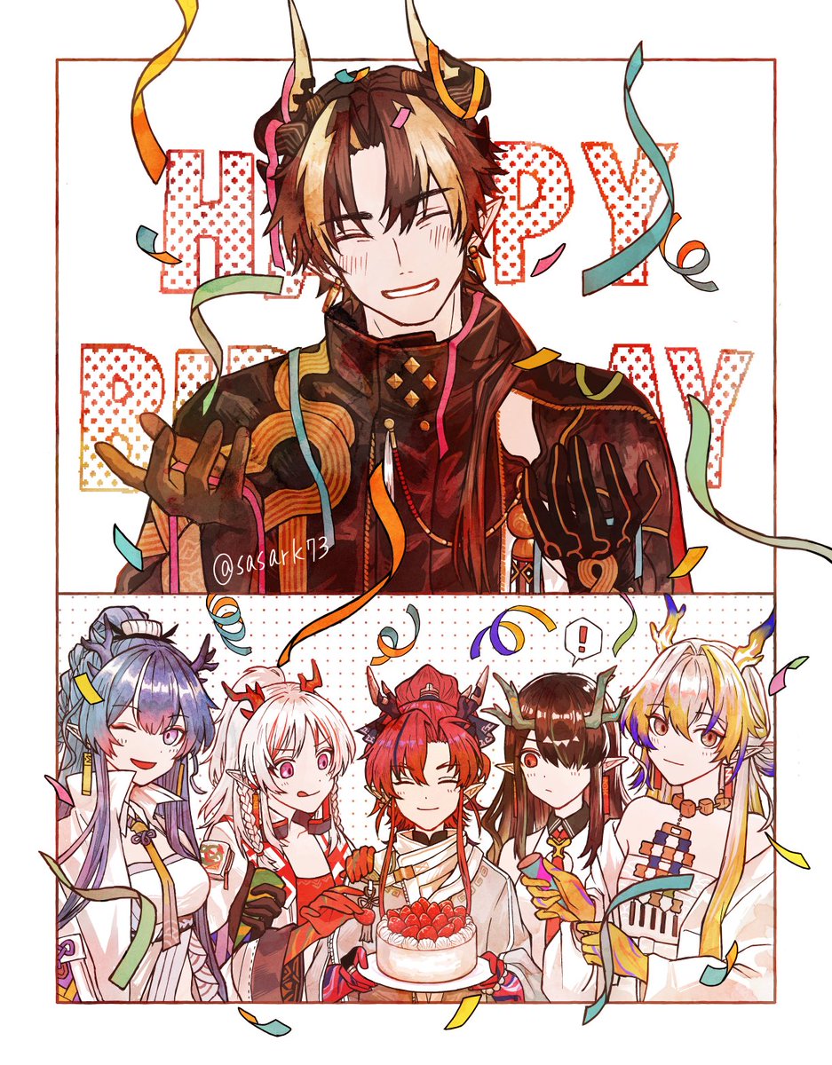 sasark73's tweet image. チョンユエお兄ちゃん誕生日おめでとう！！
#Arknights #重岳