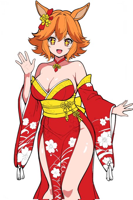 明けましておめでとうございます
フクちゃん愛してるう!
#マチカネフクキタル 