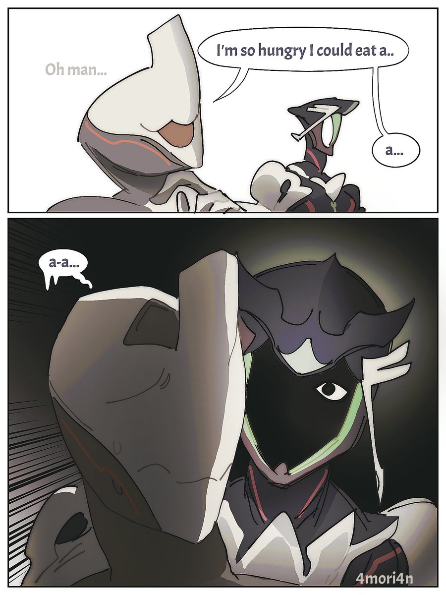 4MORI4N's tweet image. Year of the horse #warframefanart